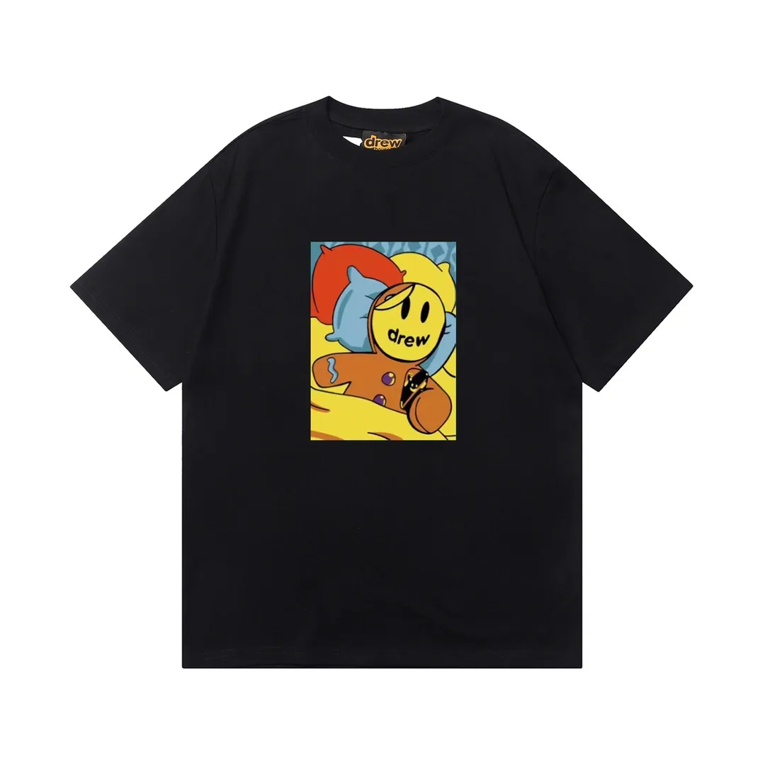 D 019 9 2023SS Same Style drew T g , ！ Quality！！ ， Quality！！ ， ！！ ， ， ， ， ， 。 Sizes：S M L XL ：Black White Royal Blue Red Brown White Orange